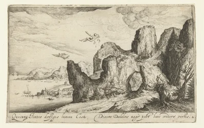 Landschaft mit dem Sturz des Ikarus