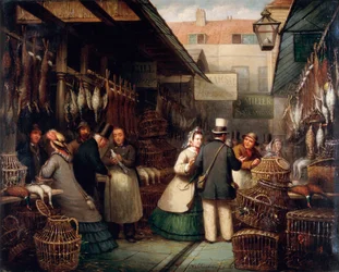 Leadenhall Market, London, 1865