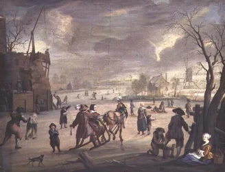 Schlittenszene