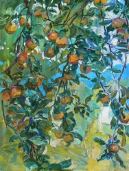 Reicher Apfelbaum