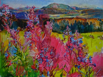 Lebendige Sommerblüte