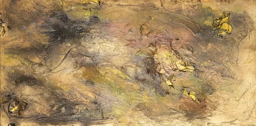 Erdige goldene Texturen
