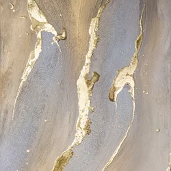Opulente goldene Fluidität