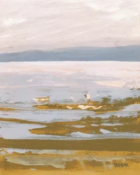 Serene abstrakte Landschaft