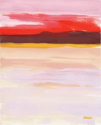 Lebendiger abstrakter Horizont