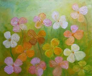 Bunte Frühlingsblüten