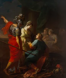 Hektor, Paris und Helena