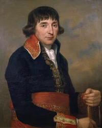 Porträt von Augustin de Lespinasse, französischer General