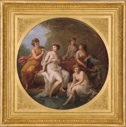 Diana und ihre Nymphen beim Baden