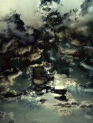 Intensive Wolkenformen