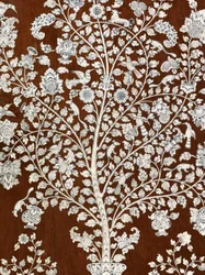 Bureau-Schrank, Vizagapatam, ca. 1720-30 (Elfenbein, Teak, Ebenholz & Schildpatt)