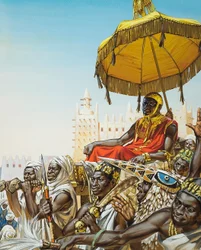 Mansa Kankan Musa I., König des 14. Jahrhunderts des Malischen Reiches