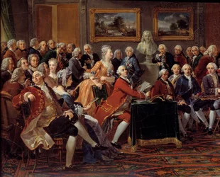 Der Salon von Madame Geoffrin