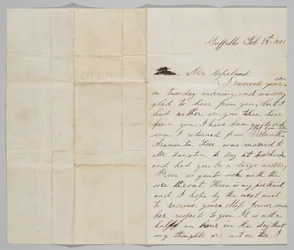 Brief an John Copeland von seiner Frau Ann, 18. Februar 1861