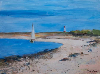 Segelboot vor Berwick, 2021