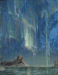 Nordlichter. Studie aus Nordnorwegen