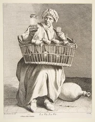 Branntweinverkäufer, 1737