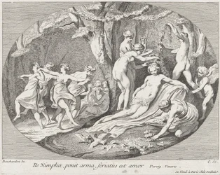 Geht Nymphen, die ihre Waffen niederlegen, die Liebe ruht!, 1730-60