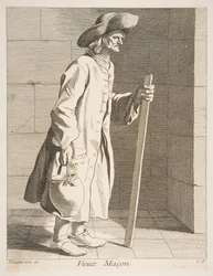 Alter Maurer, 1737.