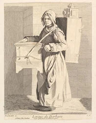 Leierkastenmann, 1737