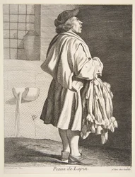 Kaninchenfellhändler, 1737