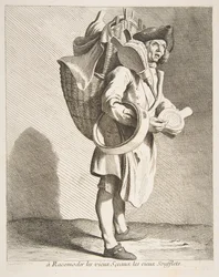Reparateur von Siegeln und Blasebälgen