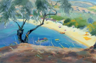 Achladies Bucht, Skiathos, Griechenland, 1985