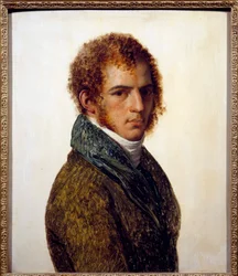 Porträt des Malers Benjamin Rolland