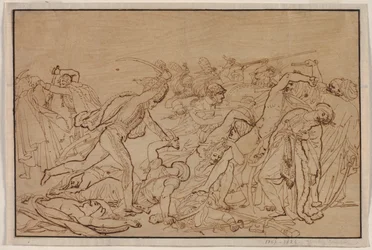 Studie für den Aufstand von Kairo, 1810