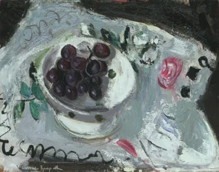 Schale mit Trauben