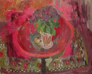 Das rote Tablett