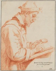 Porträt des Künstlers Ludovico Cardi, genannt Cigoli