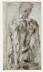 Studie einer männlichen Figur