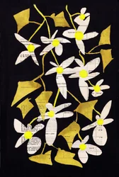 Helle Blumen Collage