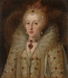 Porträt von Elizabeth I., Königin von England, 1550-99