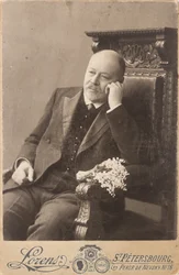 Porträt des Komponisten Anatoly Konstantinovich Lyadov