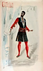 Kostüm für Otello in der Oper von Giuseppe Verdi