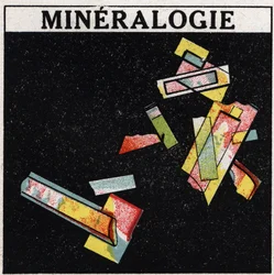 Doppelbrechung: Mineralogie. Anonyme Illustration von 1925. Private Sammlung.