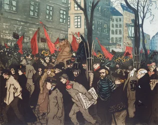 Beerdigung von Clemence Louise Michel, 22. Januar