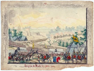 Russisch-Türkischer Krieg von 1828-1829 - Die Eroberung der Festung Brailov am 7. Juni