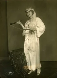 Die Entführung aus dem Serail - Lotte Schoene (Schone) (1891-1977) als Blonde in "Die Entführung aus dem Serail" von Wolfgang Amadeus Mozart