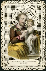 St. Joseph und Jesus