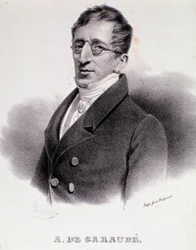 Porträt von Alexis de Garaude (1779-1852), französischer Komponist. 19. Jahrhundert