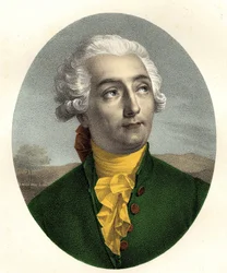 Porträt von Antoine Laurent de Lavoisier (1743-1794)