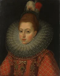 Porträt von Margarete von Österreich (1584-1611), Königin von Spanien, ca. 1600