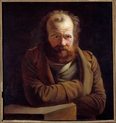 Porträt von Pierre Joseph Proudhon (1809-1865), Ökonom, Philosoph und Publizist