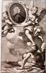 Porträt von Pietro Metastasio (Gravur)