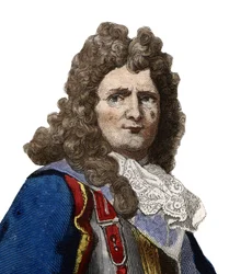 Porträt von Sebastien le Prestre, Herr von Vauban und später Marquis de Vauban (1633-1707), Marschall von Frankreich. Illustration aus „Le Plutarque Français“ von Edmond Mennechet