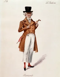 Porträt eines Ladenbesitzers, aus La Bohème von Puccini (1892-1895)