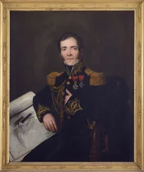 Porträt des Admirals Anne Chretien Louis de Hell